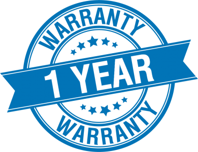 Insured Shipping + 1 Year Warranty